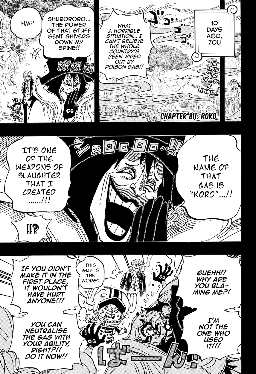 One Piece, Chapter 811 image 03